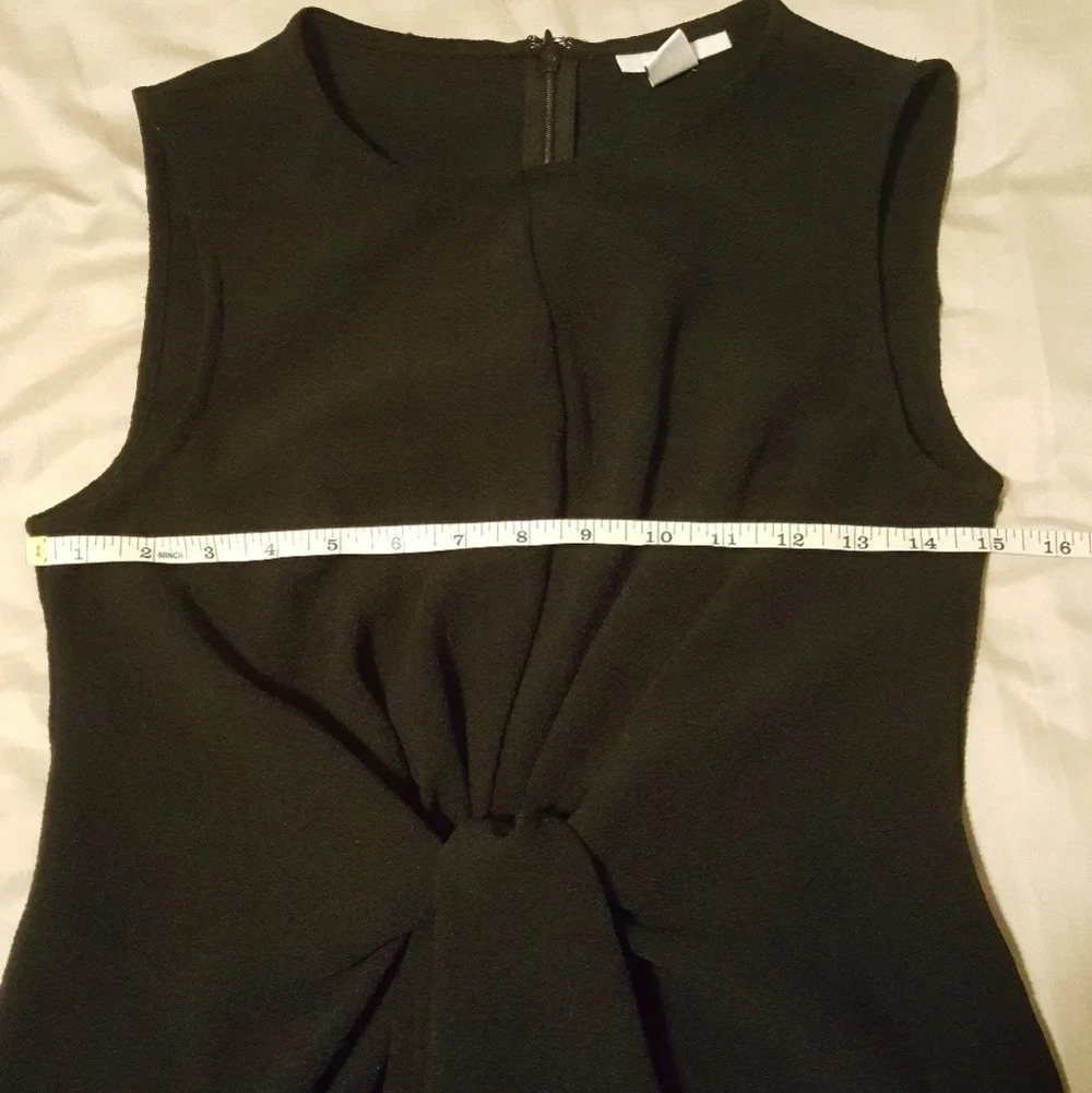 bar III black fron knot dress - Picture 4 of 5